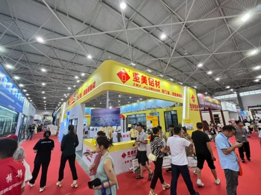 消光電泳新品實力吸睛！堅美鋁業(yè)“貴陽建博會”首秀亮點紛呈